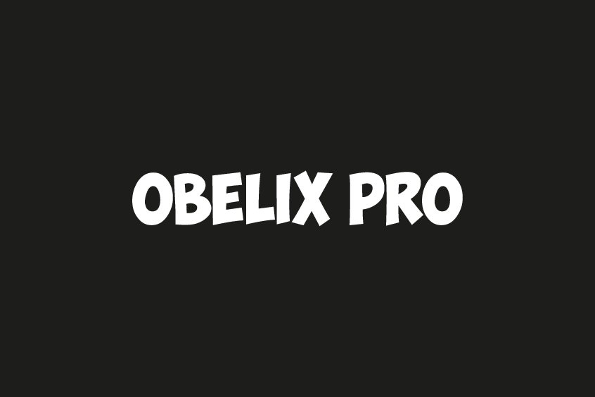 Obelix Pro Font