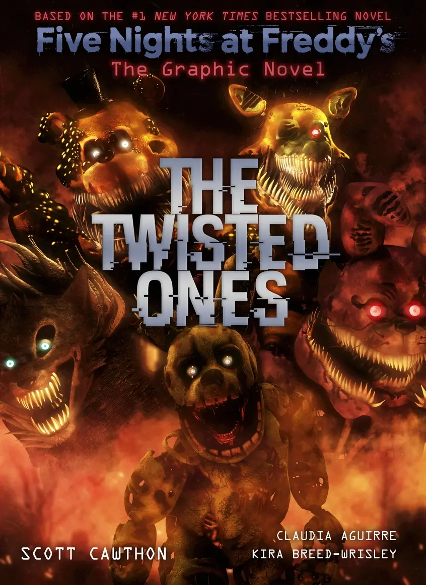 The FNaF Twisted Ones Title Fonts