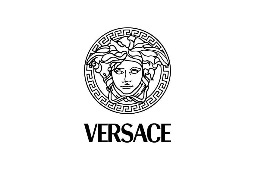 Versace Font, logo
