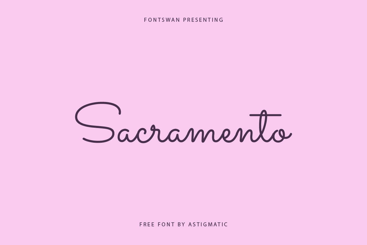 Sacramento Font Thumbnail