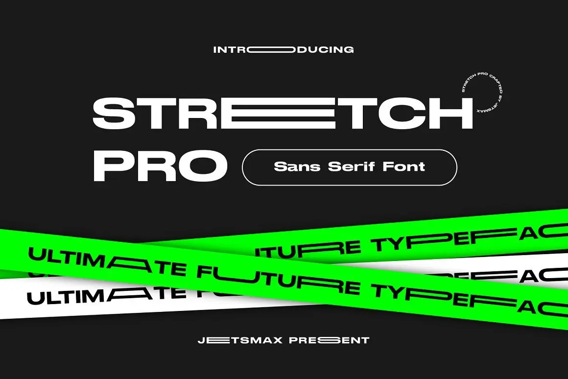 Stretch Pro Font Thumbnail
