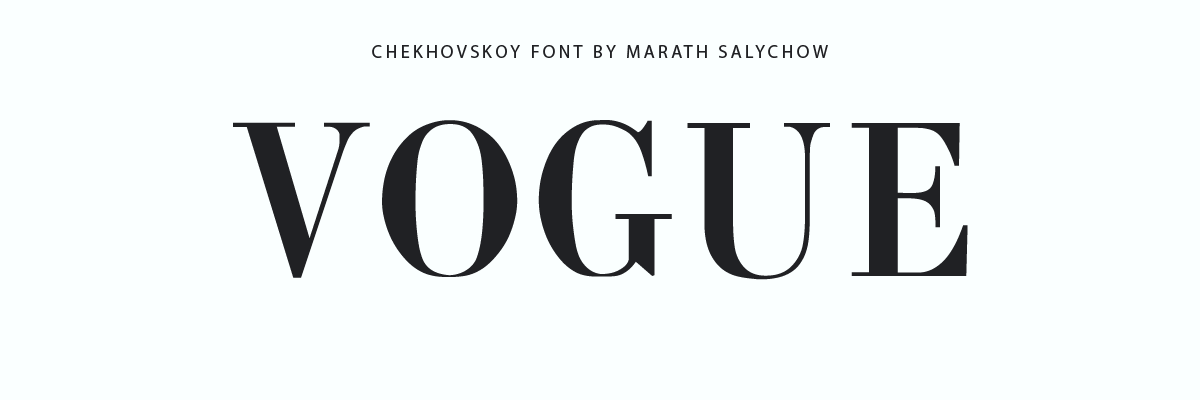 Vogue Font Preview (2)