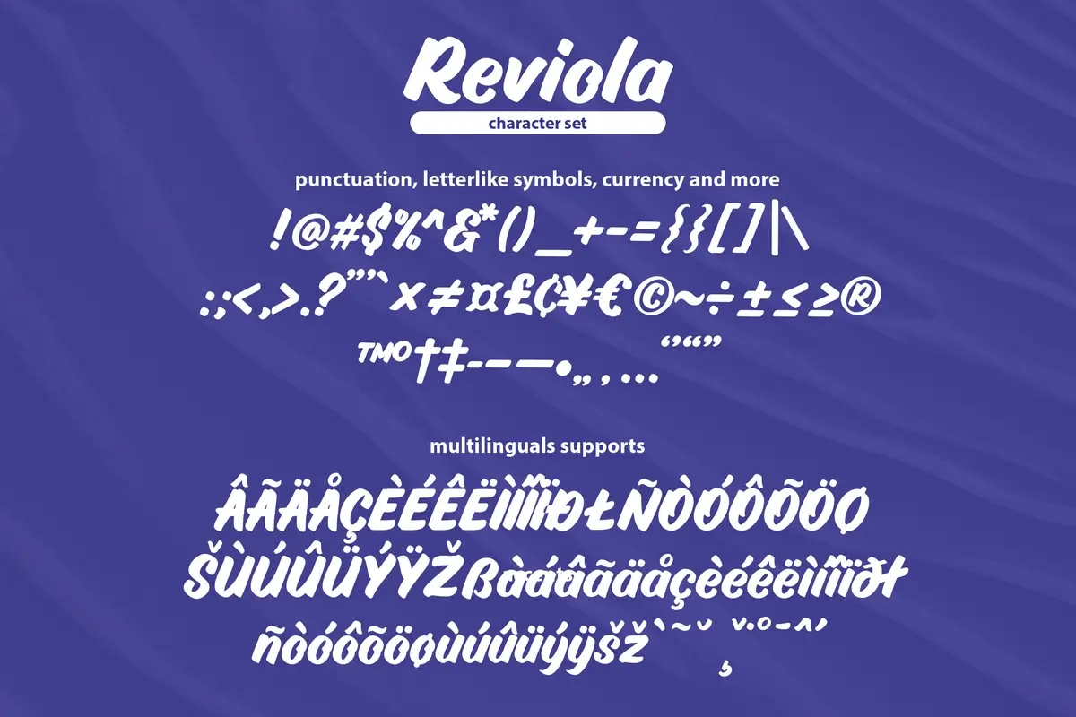 Reviola Script Font