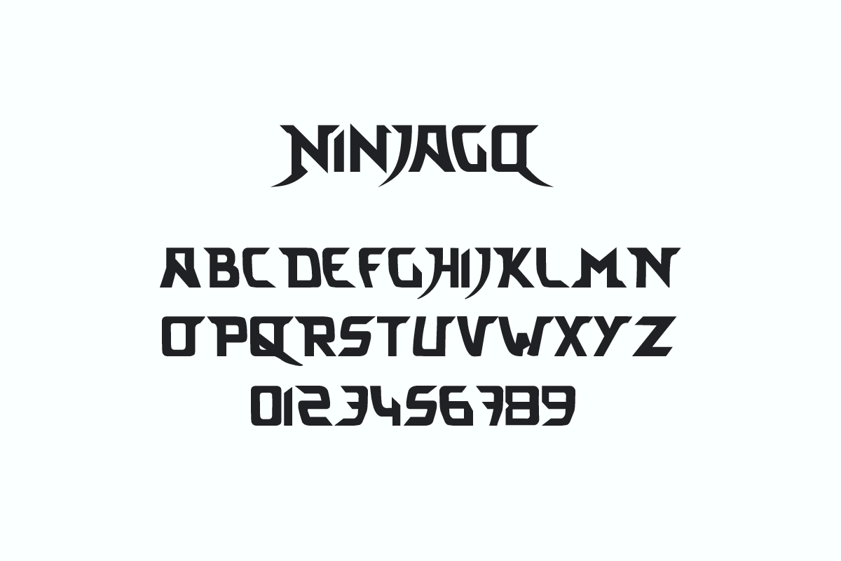 Ninjago Logo Font
