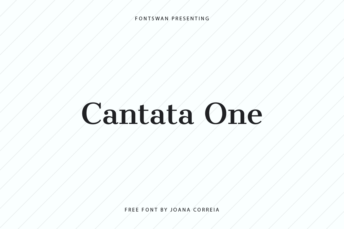 Cantata One Font