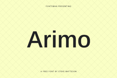 Arimo Font Thumbnail
