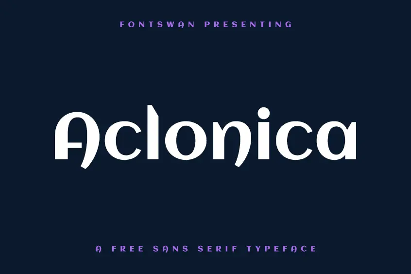 Aclonica Font