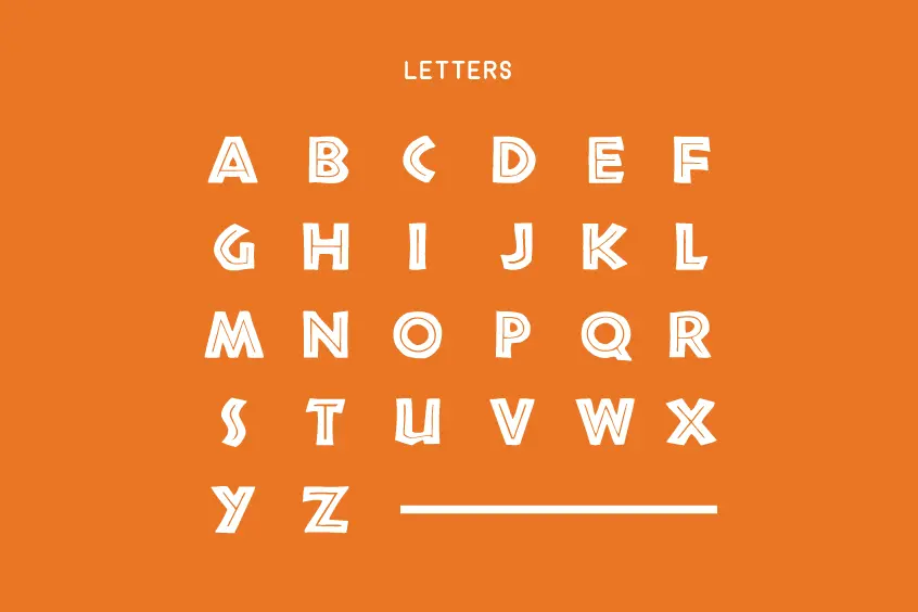 African Font Letters