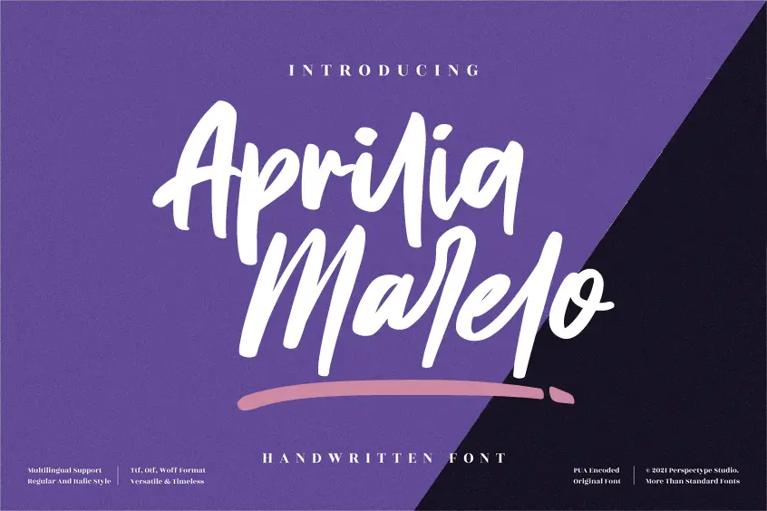 Aprilia Marelo Font