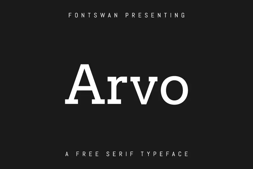 Arvo Font