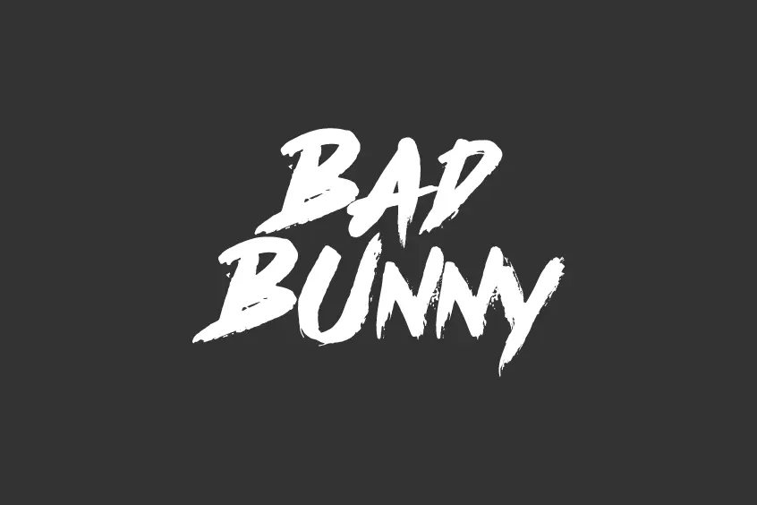 Bad Bunny Font