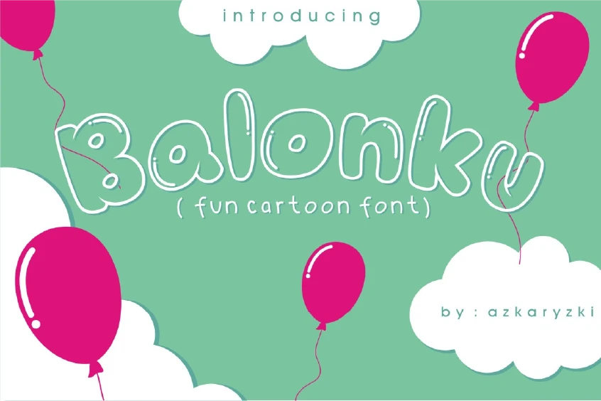 Balonku Font