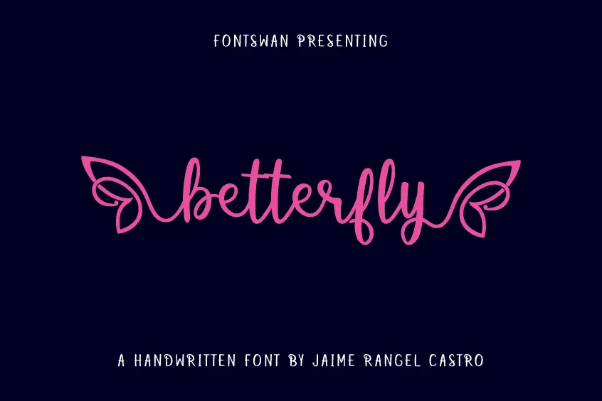 Betterfly Font
