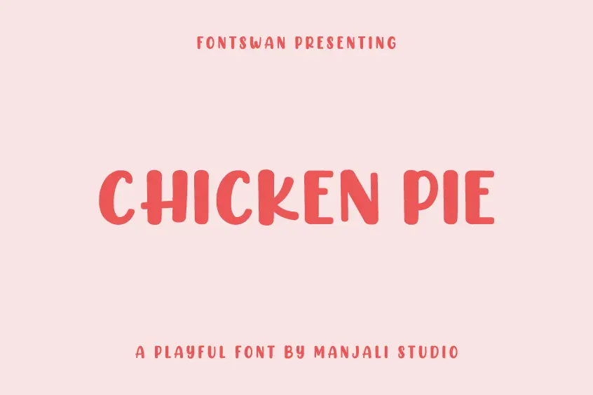 Chicken Pie Font