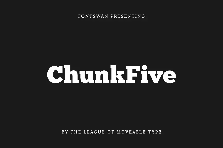 ChunkFive Font