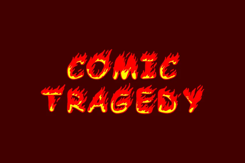 Comic Tragedy font