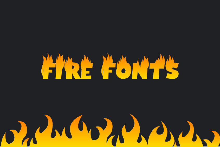 Fire Font Collection