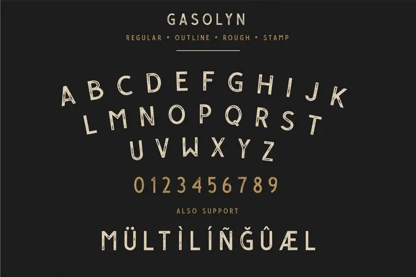Gasolyn Font