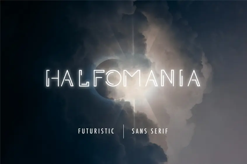 Halfomania Font