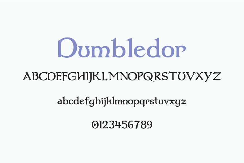 Dumbledor Font