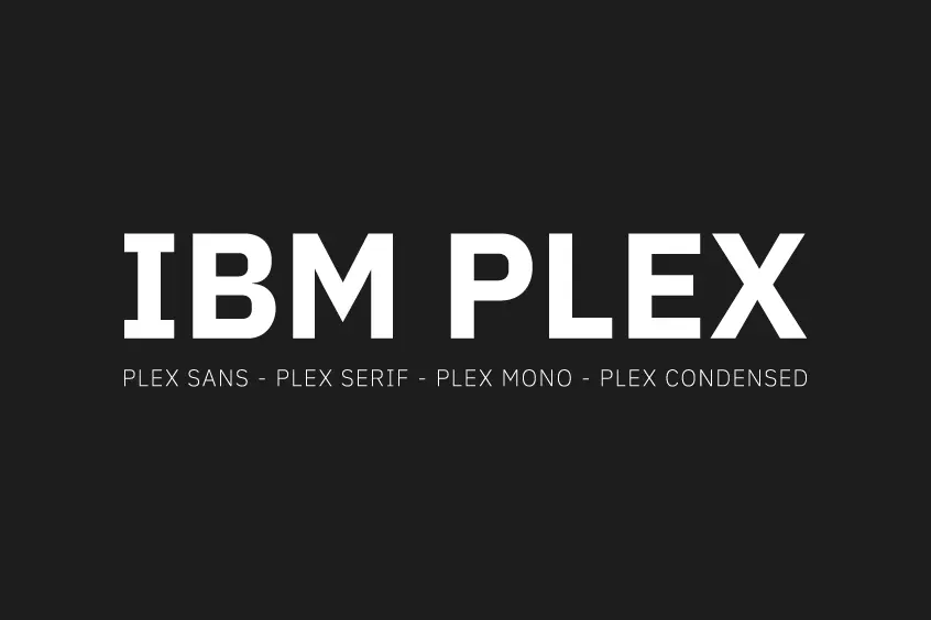 IBM Plex Font