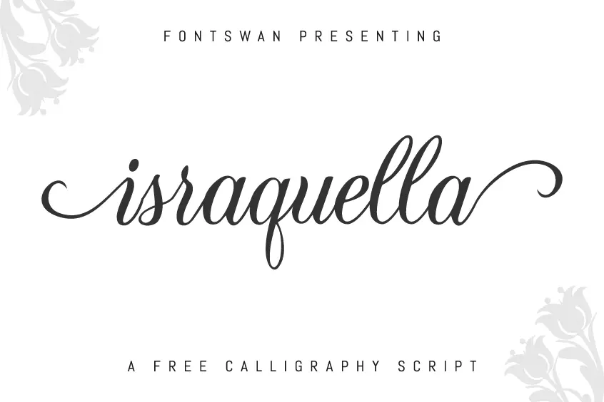Israquella Script Font