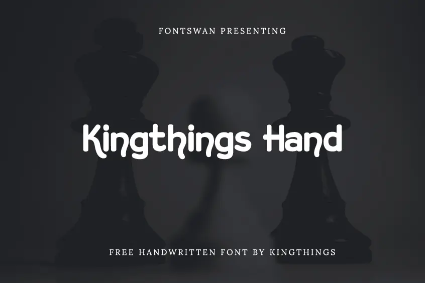 Kingthings Hand Font