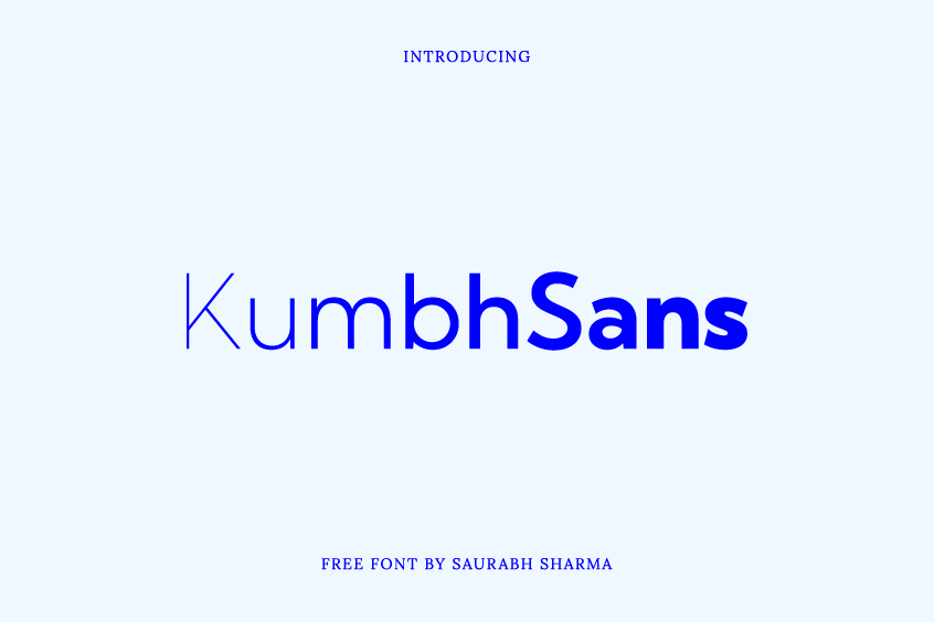 Kumbh Sans Font