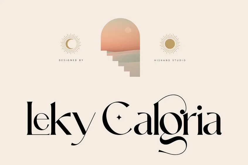 Leky Calgria Font