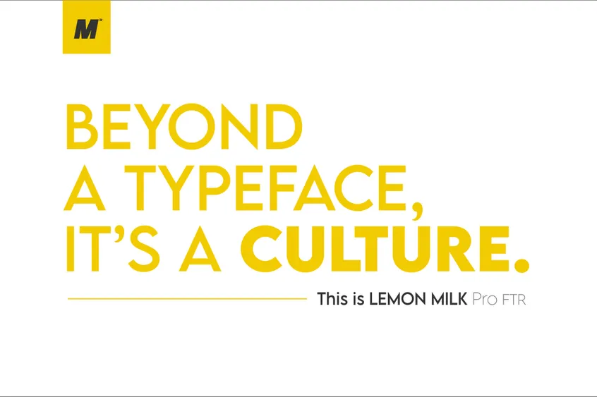 Lemon Milk Font