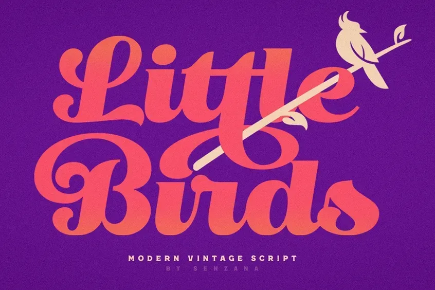Little Birds Font