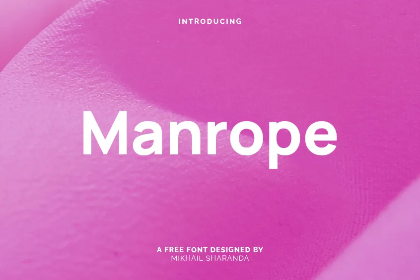 Manrope Font
