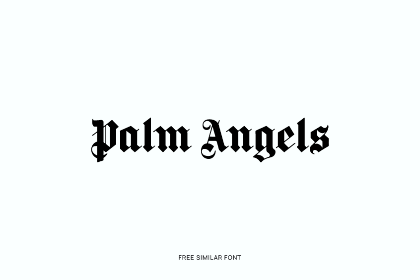 Palm Angels Font