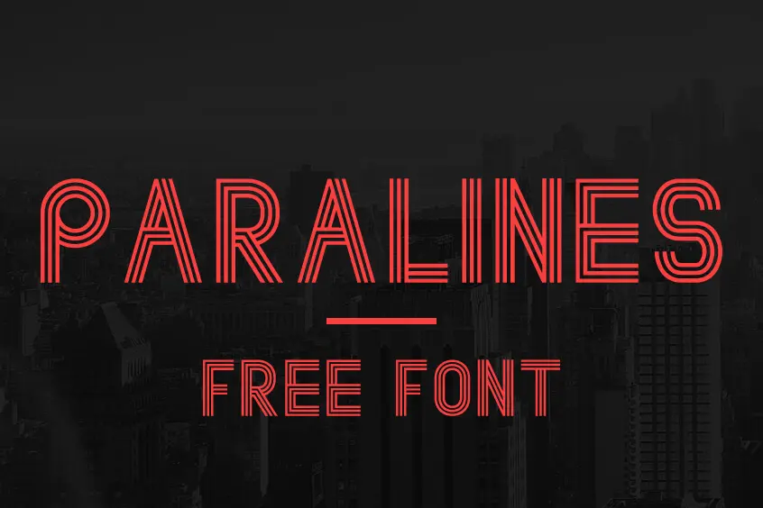 Paralines Font