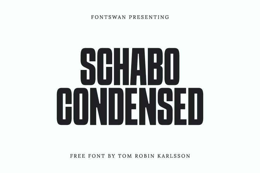 Schabo Condensed Font