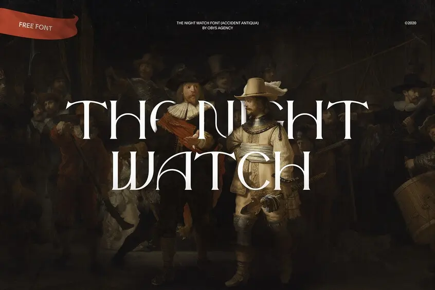 The Night Watch Font