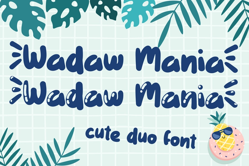 Wadaw Mania Font